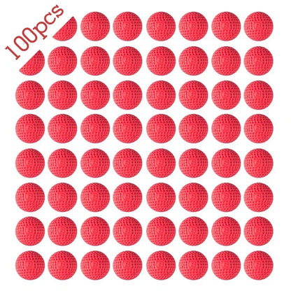 100 Rounds for Rival Compatible Ammo Bulk Toy Gun Bullets for Rival Toy Gun Ball Dart for Rival Apollo Zeus Gun