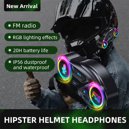 Smart RGB Motorcycle Bluetooth Helmet Headset V13 (1 Year Warranty)