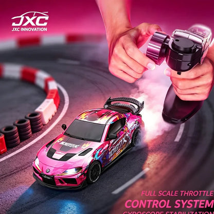 Rc Drift Car 1:43 Supra 1087X Mini Simulation Remote Control Racing Car Track For Adult Hobby Vehicle Toy
