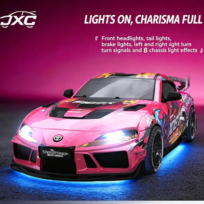 Rc Drift Car 1:43 Supra 1087X Mini Simulation Remote Control Racing Car Track For Adult Hobby Vehicle Toy