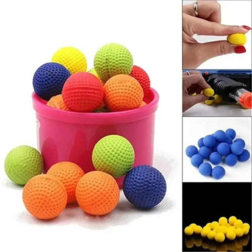 100 Rounds for Rival Compatible Ammo Bulk Toy Gun Bullets for Rival Toy Gun Ball Dart for Rival Apollo Zeus Gun