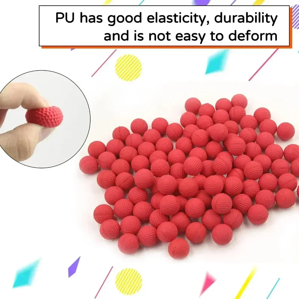 100 Rounds for Rival Compatible Ammo Bulk Toy Gun Bullets for Rival Toy Gun Ball Dart for Rival Apollo Zeus Gun
